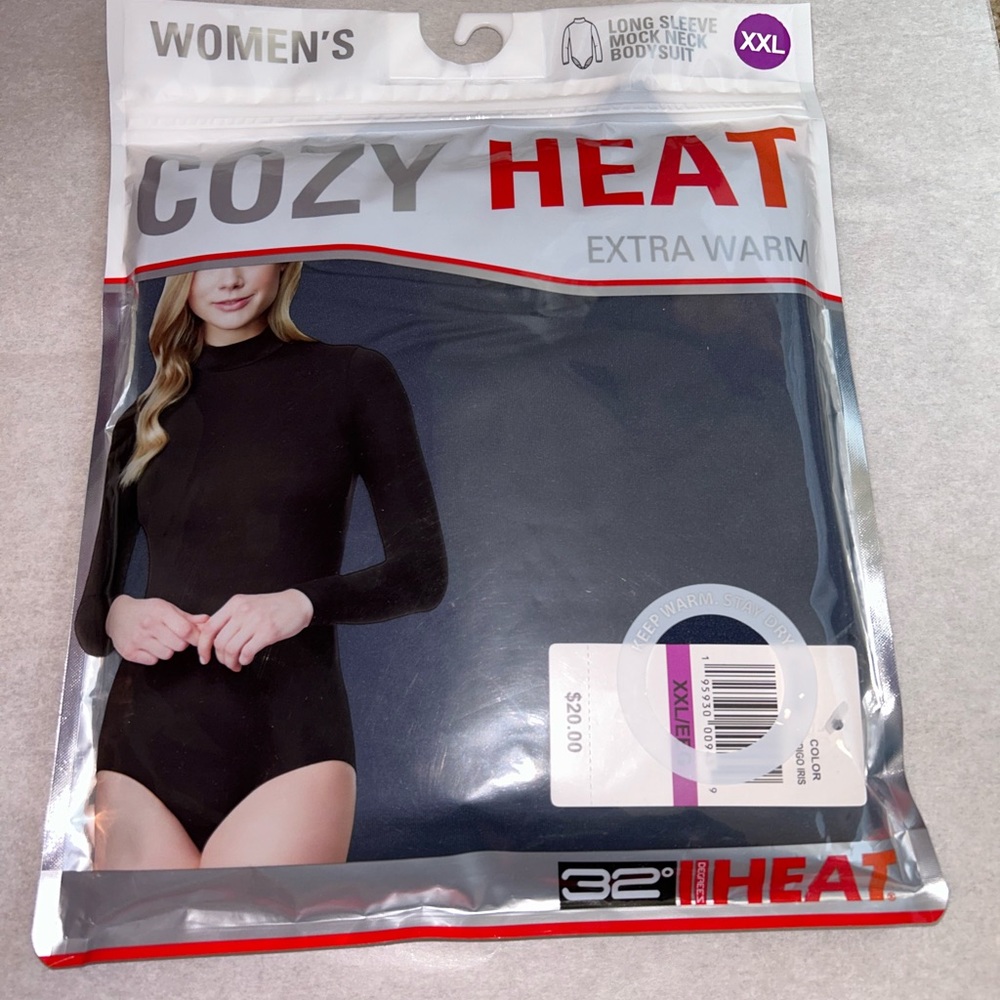 32 Degree Cozy Heat Body Suit Size XXL